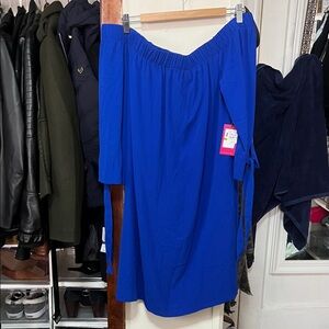 Vince Camuto Vibrant Blue Dress